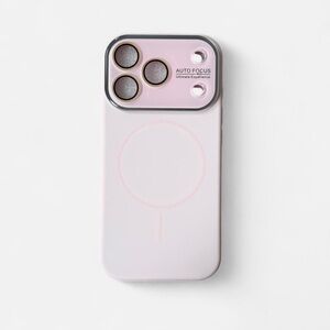 pink iphone 17 pro case with camera protection